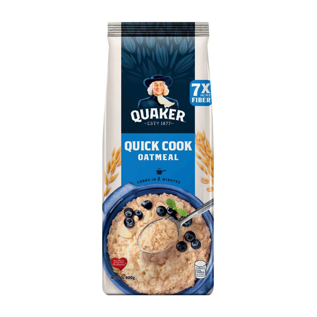 1 CASE - Quaker Quick Cook Oatmeal 800g x 12