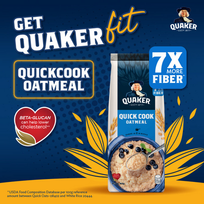 1 CASE - Quaker Quick Cook Oatmeal 800g x 12