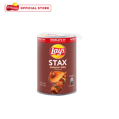 1 CASE Lays STAX Barbecue Potato Chips (42g x 24pcs)