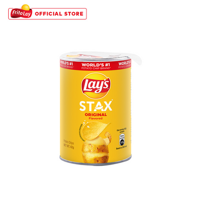 1 CASE Lays STAX Original Potato Chips (42g x 24pcs)