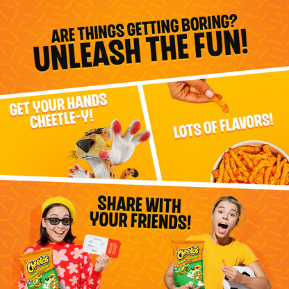 1 CASE Cheetos Crunchy Cheddar Jalapeño Cheese Flavored Snack (215g x 10pcs)