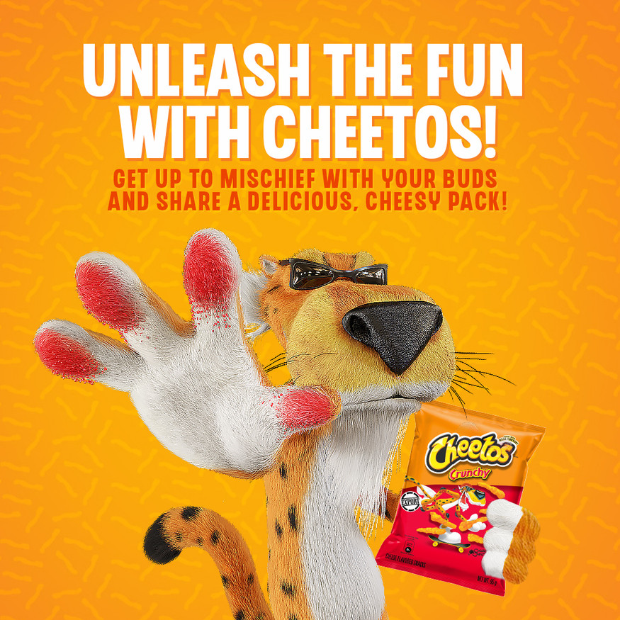 1 CASE Cheetos Crunchy Cheese Flavored Snack (95g x 24pcs)