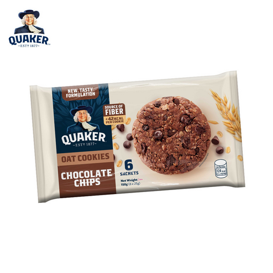 1 CASE Quaker Oat Cookies Chocolate Chips (6s/150g x 50)