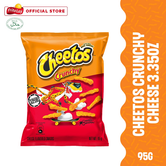 1 CASE Cheetos Crunchy Cheese Flavored Snack (95g x 24pcs)