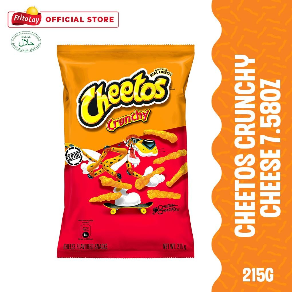1 CASE Cheetos Crunchy Cheese Flavored Snack (215g x 10pcs)