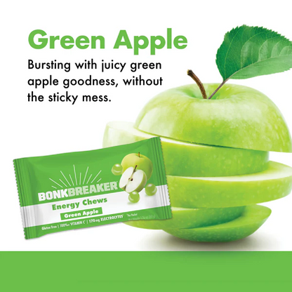 BonkBreaker Energy Chews [Green Apple] - 1 PACK