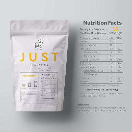 JUST Clean Caramel Whey Protein