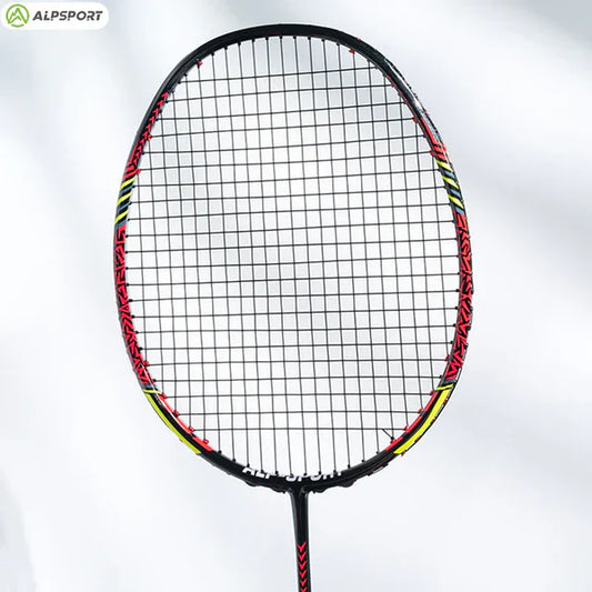 ALPSPORT SR - ALP SR Double-Edged Badminton Racket 9U/G5  [100% Full Carbon Fiber] - 1PC