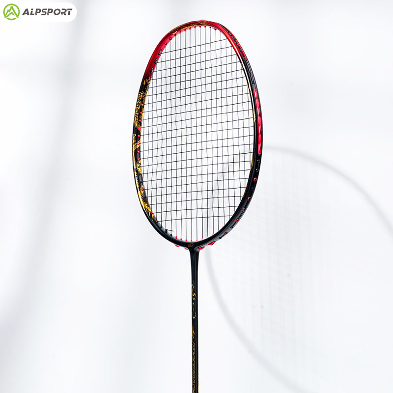 ALPSPORT QY 4U Badminton Racket [100% Full Carbon Fiber] - 1PC