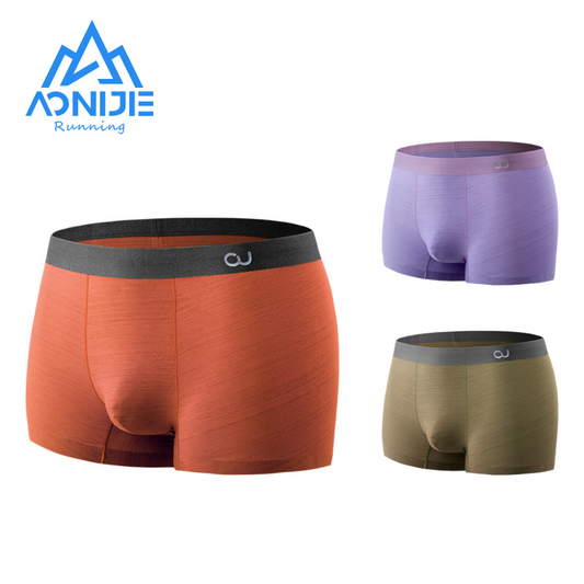 Aonijie E7007 Quick Dry Sports Briefs Mix Color 3PCS - XL