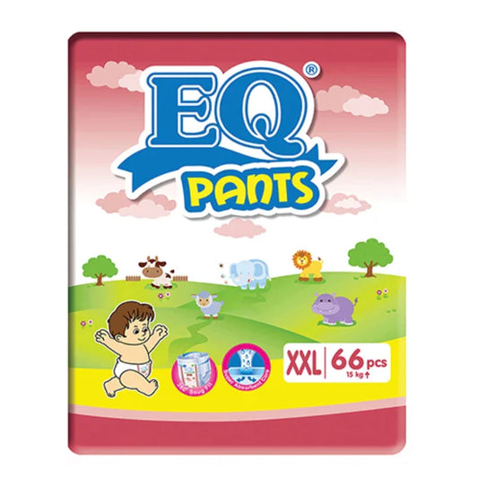 EQ Pants Baby Diapers [ MEGA PACK 66 PCS ] - XXL