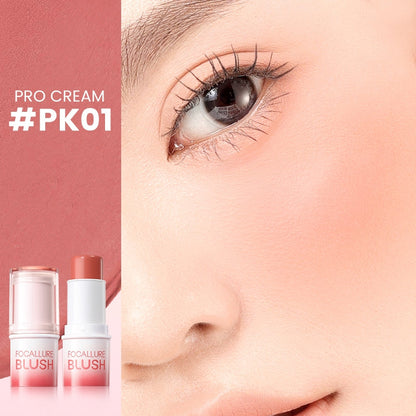 FOCALLURE Pro Cream Butter Blush [ Multi-use Stick ]