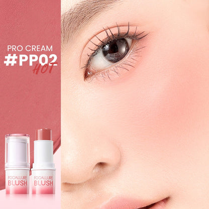 FOCALLURE Pro Cream Butter Blush [ Multi-use Stick ]