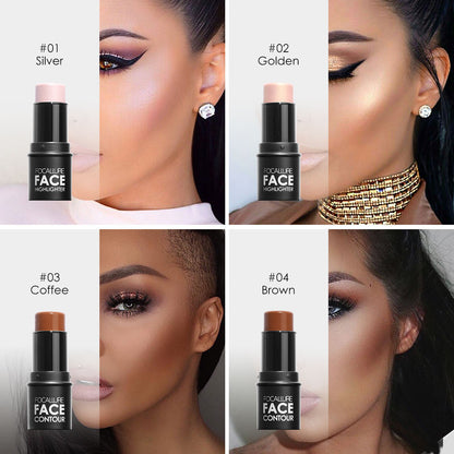 FOCALLURE Highlighter & Contour Stick [ #03 FA01 -COFFEE ]