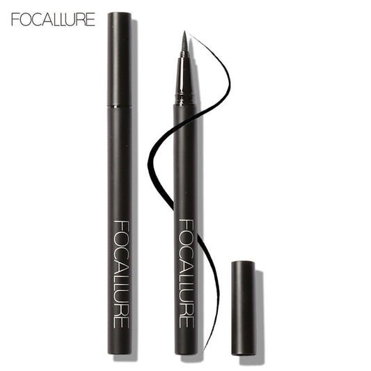 FOCALLURE Stay All Day Liquid Eyeliner Pen [ Waterproof and Oil Resistant ]