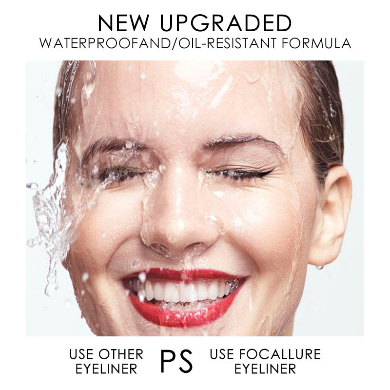 FOCALLURE Stay All Day Liquid Eyeliner Pen [ Waterproof and Oil Resistant ]