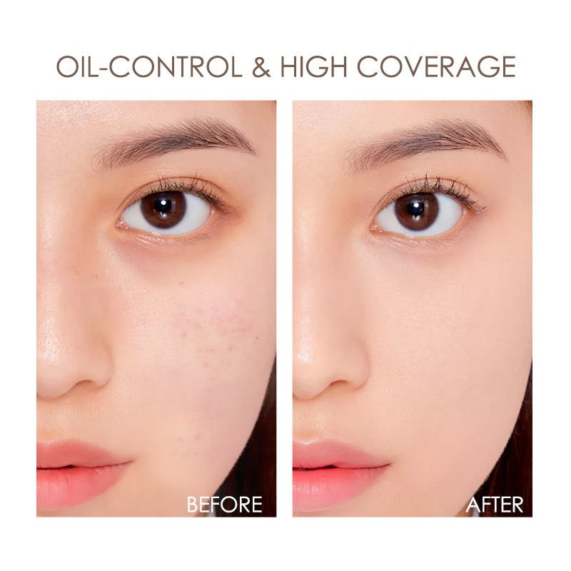 FOCALLURE Covermax Two Way Cake Powder Foundation