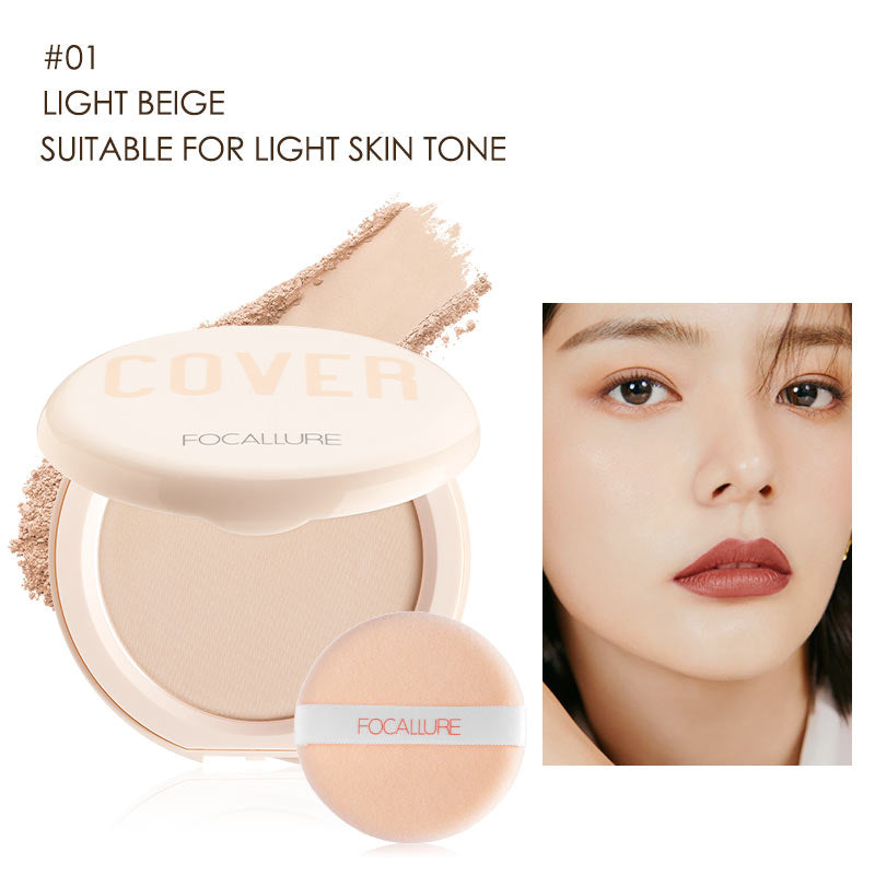 FOCALLURE Covermax Two Way Cake Powder Foundation