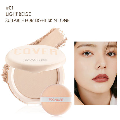 FOCALLURE Covermax Two Way Cake Powder Foundation