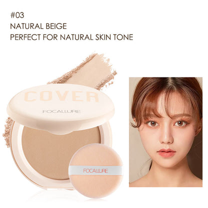 FOCALLURE Covermax Two Way Cake Powder Foundation