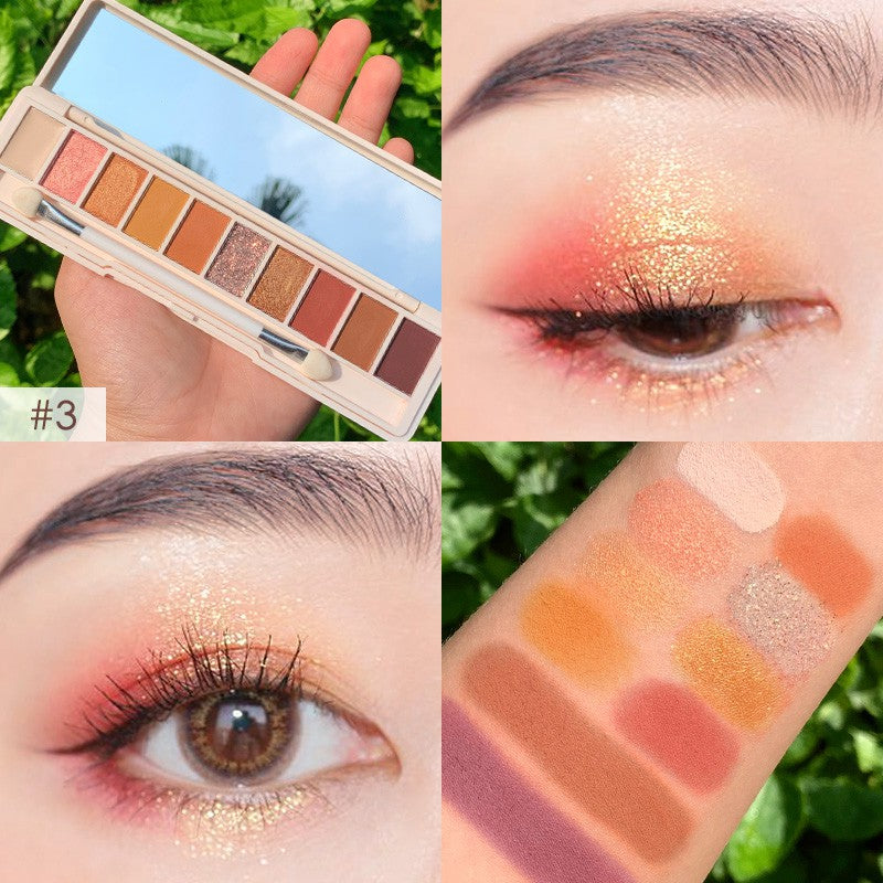 Focallure 10 Colors Eye shadow Palette [ Uptown girl ]