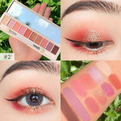 Focallure 10 Colors Eye shadow Palette [ Uptown girl ]