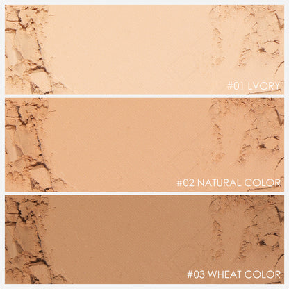 FOCALLURE Waterproof Flawless Pressed Powder  [ Longlasting base Makeup ]
