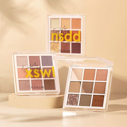 FOCALLURE New 9 Colors Eye shadow Palette