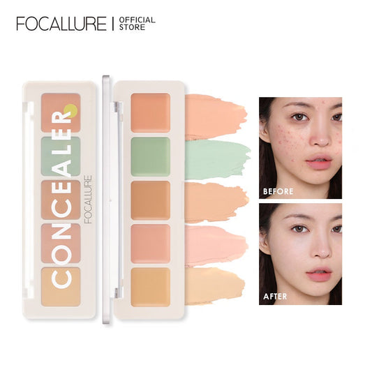 FOCALLURE [ 5 COLOR CORRECTOR ] Concealer Palette