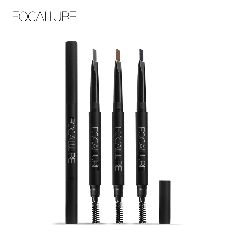 FOCALLURE Automatic Eyebrow Pencil [ Smudge proof, Fade proof and Waterproof ]