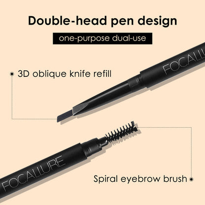FOCALLURE Automatic Eyebrow Pencil [ Smudge proof, Fade proof and Waterproof ]