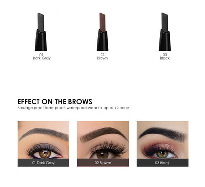 FOCALLURE Automatic Eyebrow Pencil [ Smudge proof, Fade proof and Waterproof ]