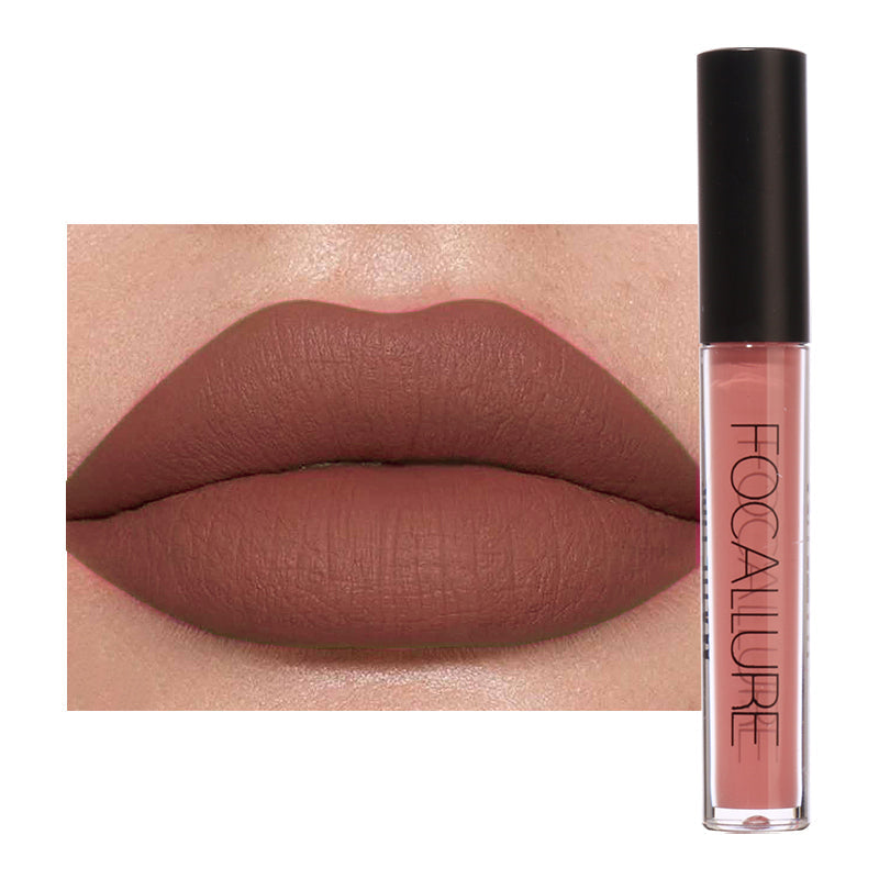 FOCALLURE Ultra Matte Waterproof Liquid Lipstick  [ Long wearing, Smudge proof and Waterproof ]