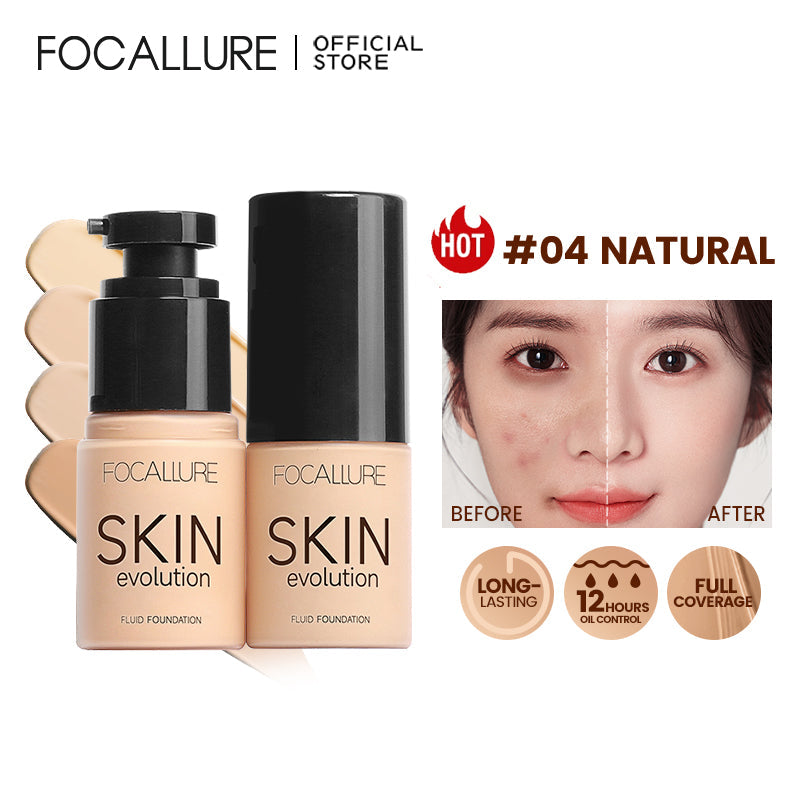 FOCALLURE Long Lasting Fluid Foundation