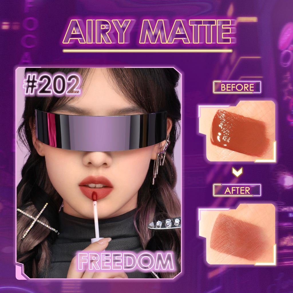 FOCALLURE Switch Mode Airy Matte Lip Tint [ Long-Lasting Transfer-Proof ]