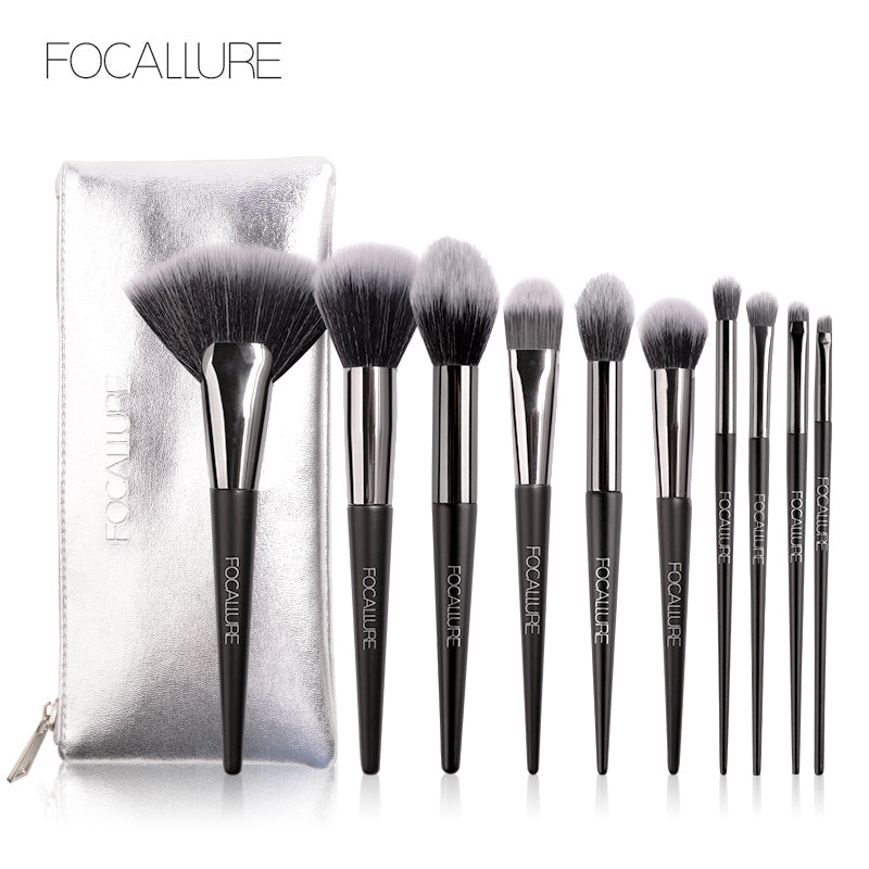 FOCALLURE FA70 10pcs Makeup Brush [ WITH BAG ]