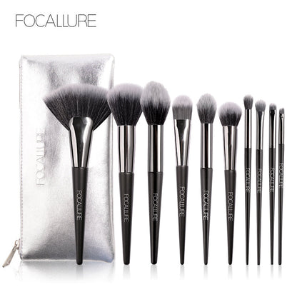 FOCALLURE FA70 10pcs Makeup Brush [ WITH BAG ]