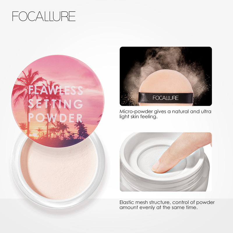 FOCALLURE Flawless Filtered Light Setting Powder