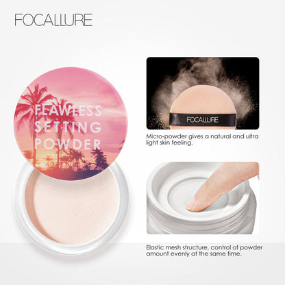 FOCALLURE Flawless Filtered Light Setting Powder