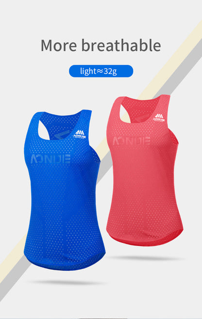 Aonijie FW6188 Women's Quick-Drying Running Singlet - PINK