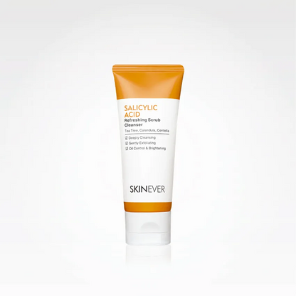 SKINEVER Salicylic Acid Refreshing Scrub Cleanser 75ml [Deep Cleansing Exfoliating Cleanser]