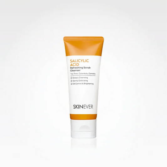 SKINEVER Salicylic Acid Refreshing Scrub Cleanser 75ml [Deep Cleansing Exfoliating Cleanser]