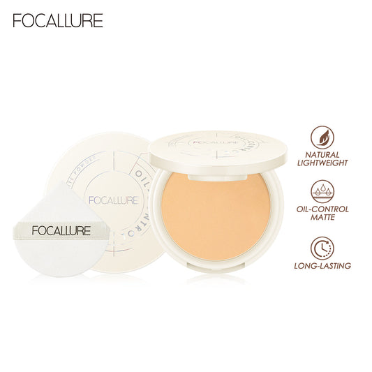 FOCALLURE Oil Control Matte Powder [ Natural Long Lasting ]