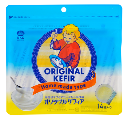 Original KEFIR YOGURT STARTER 14 sachets in 1 pouch - 1 sachet makes 1 liter