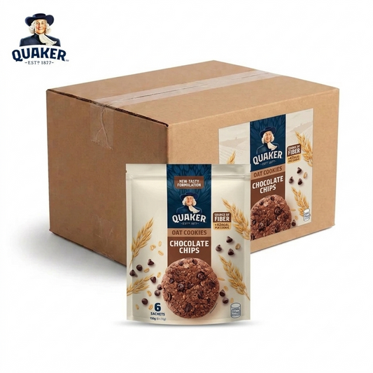 1 CASE Quaker Oat Cookies Chocolate Chips (6s/150g x 50)