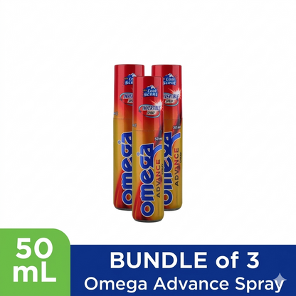 Omega Advance Spray 50mL [ Bundle of 3PCS ]