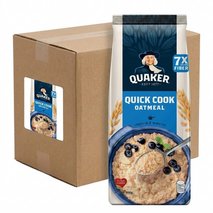 1 CASE - Quaker Quick Cook Oatmeal 800g x 12