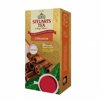 STEUARTS [Cinnamon] 25 Tea bags