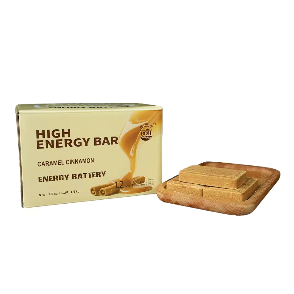 High Energy Bar 120g Exp. Date 2045 - CARAMEL CINNAMON