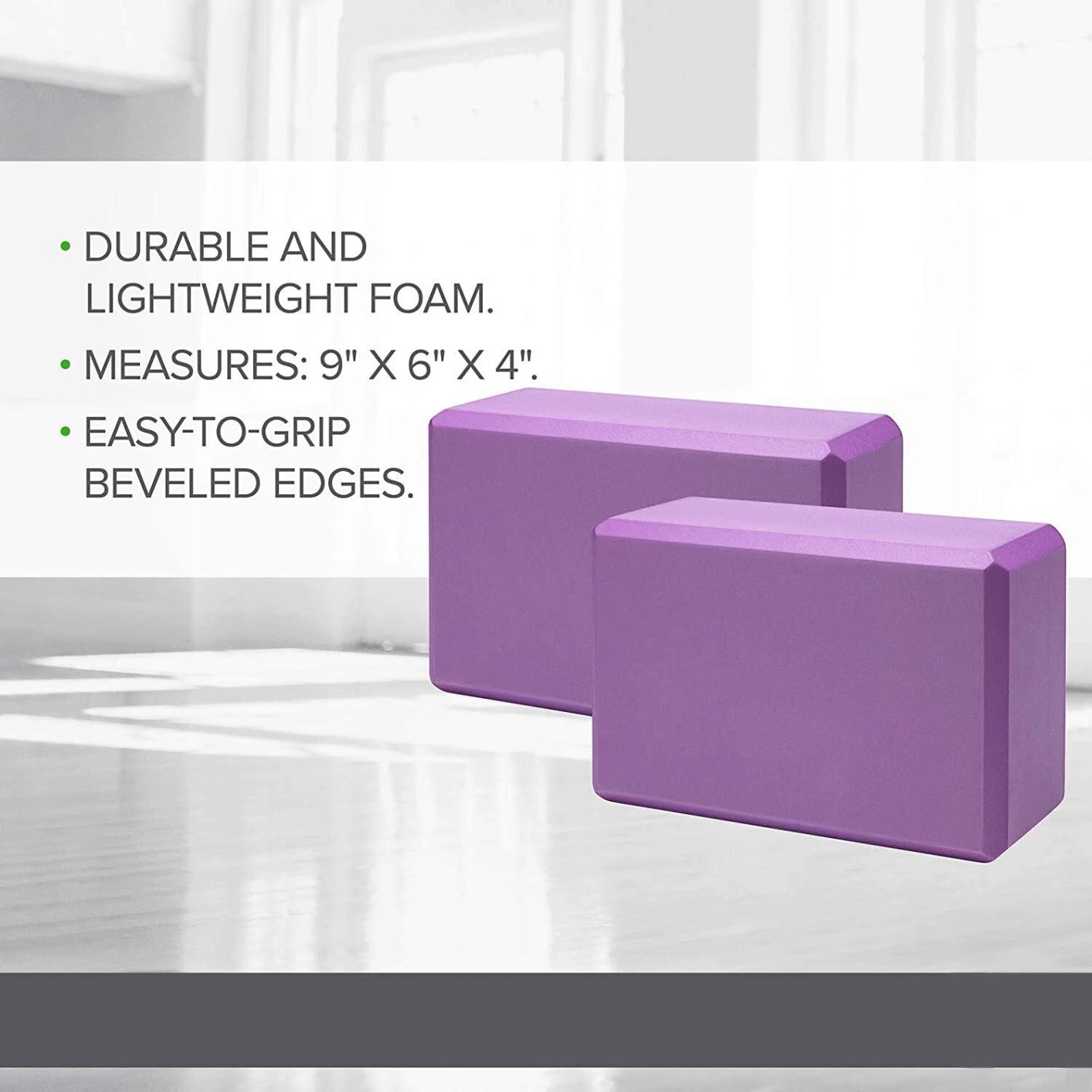 TOPKO EVA Yoga Block [High Density EVA]